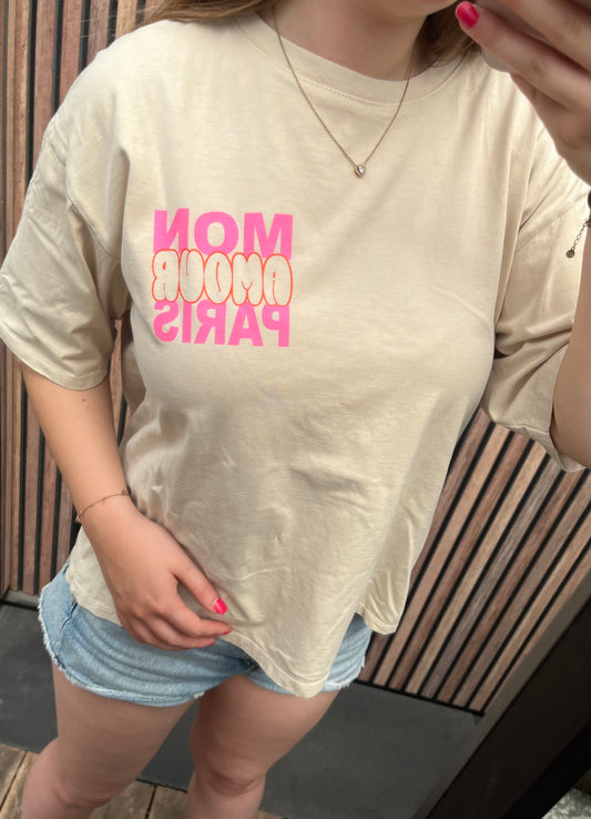 Shirt mon amour paris