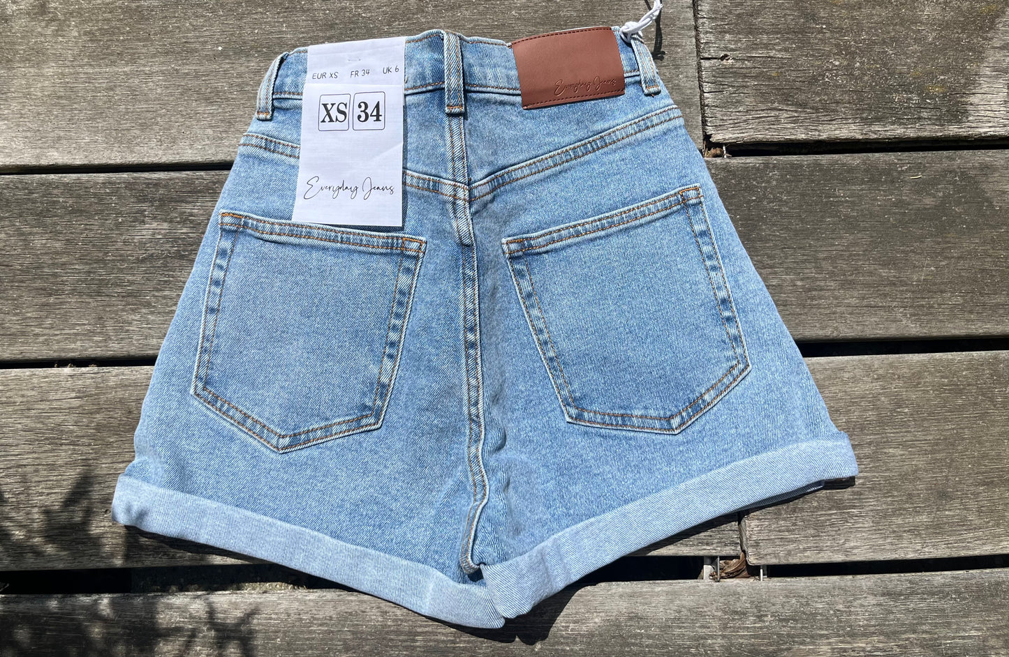 Korte broekje denim
