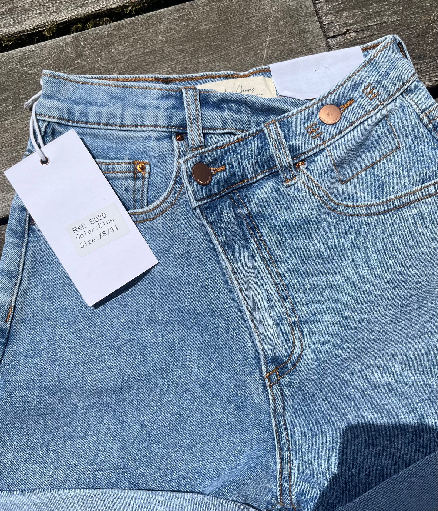 Korte broekje denim