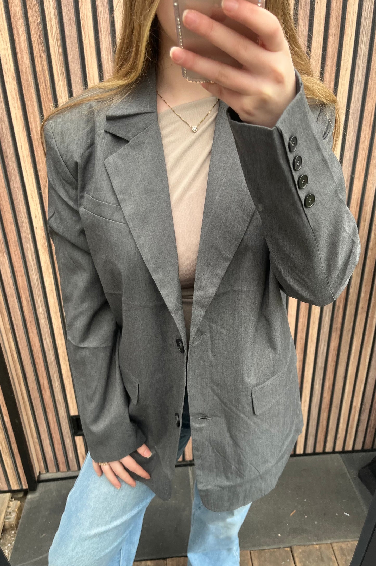 Blazer grijs