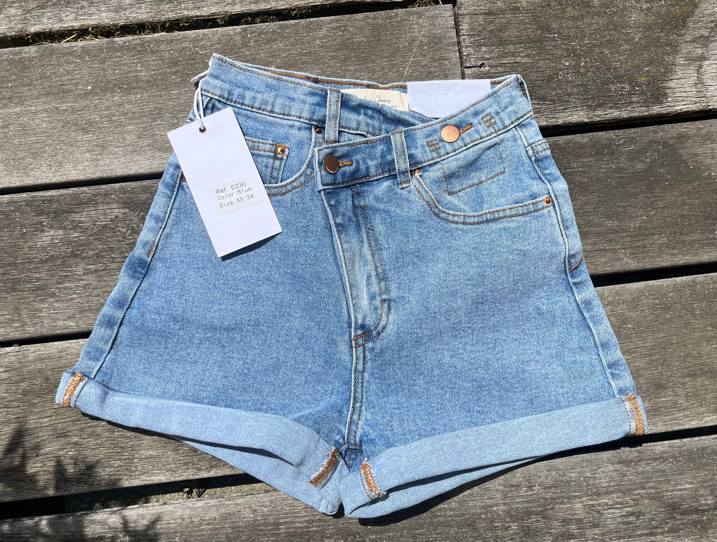 Korte broekje denim
